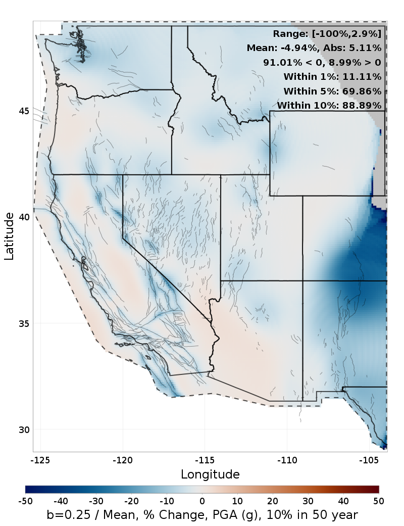 Percent Difference Map