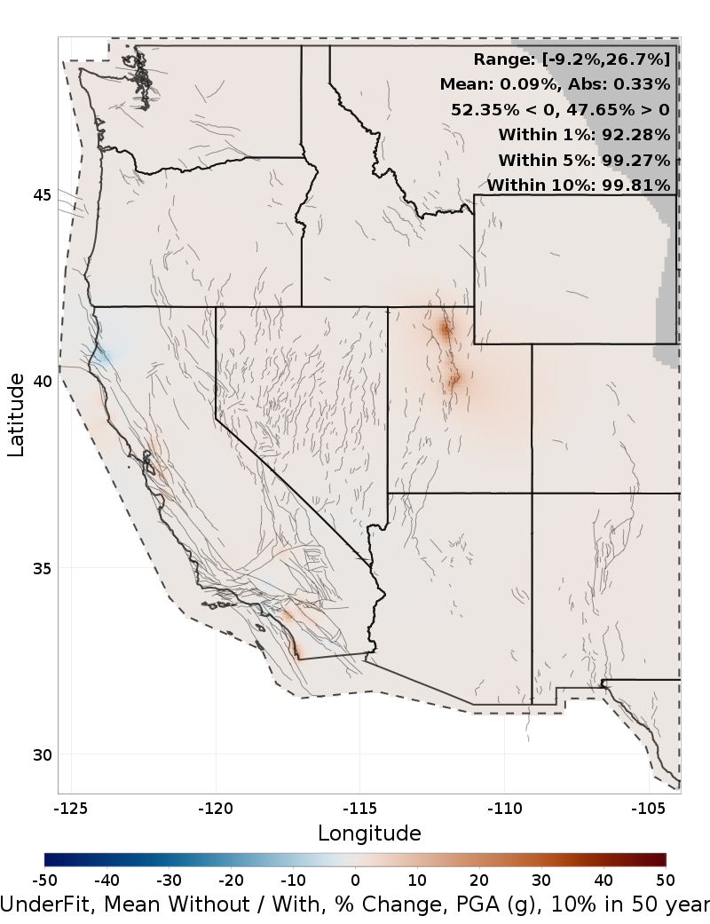 Percent Difference Map