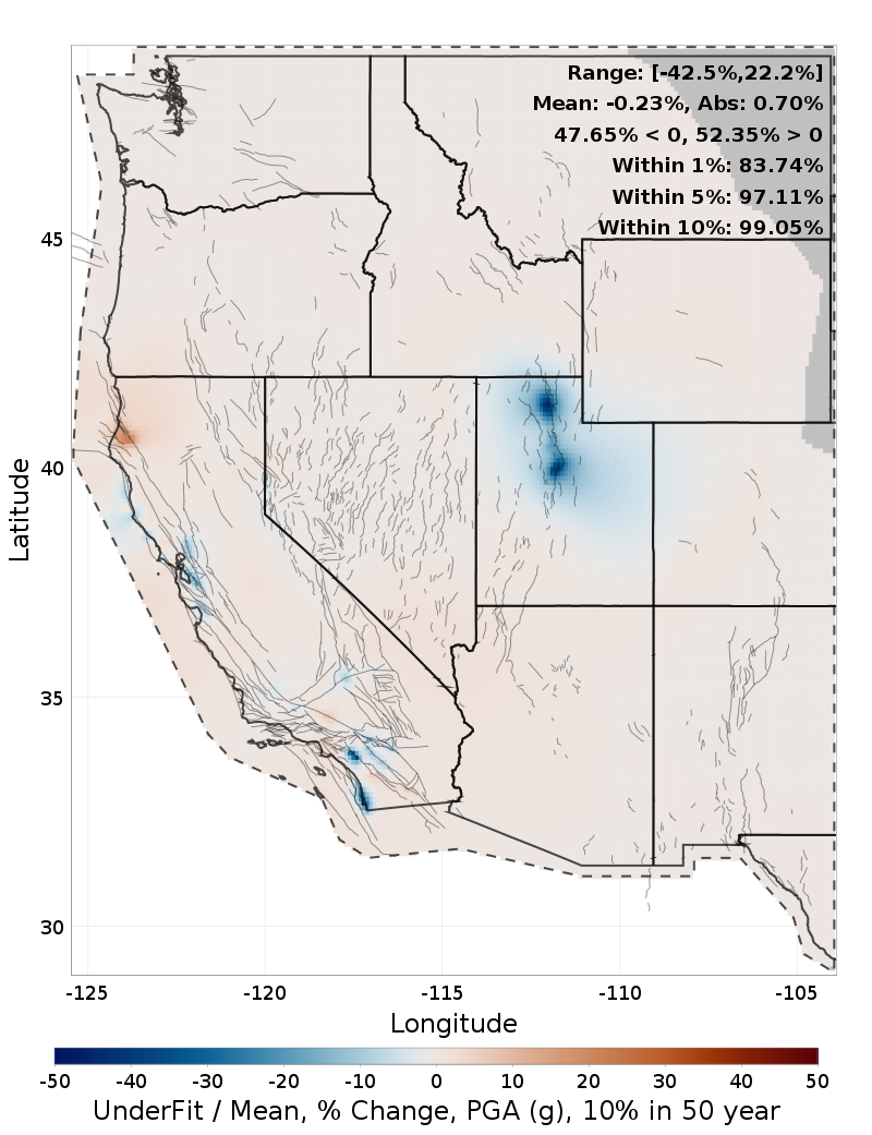 Percent Difference Map