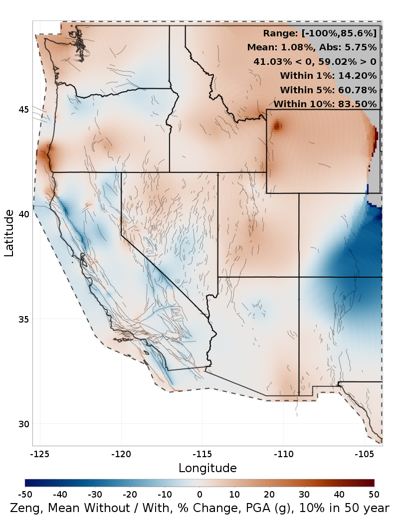 Percent Difference Map