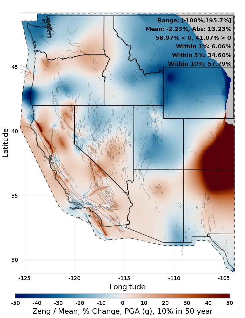 Percent Difference Map