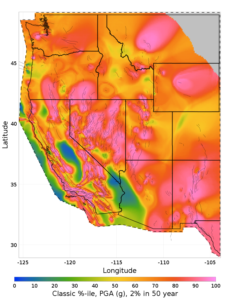 Percentile Map