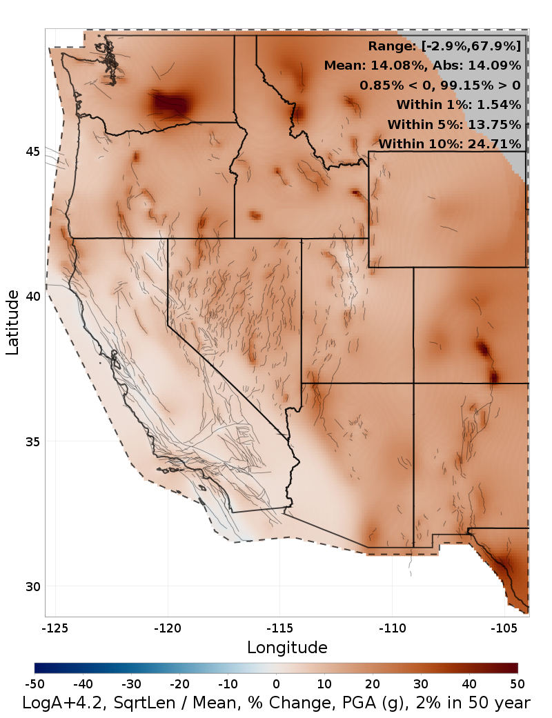 Percent Difference Map