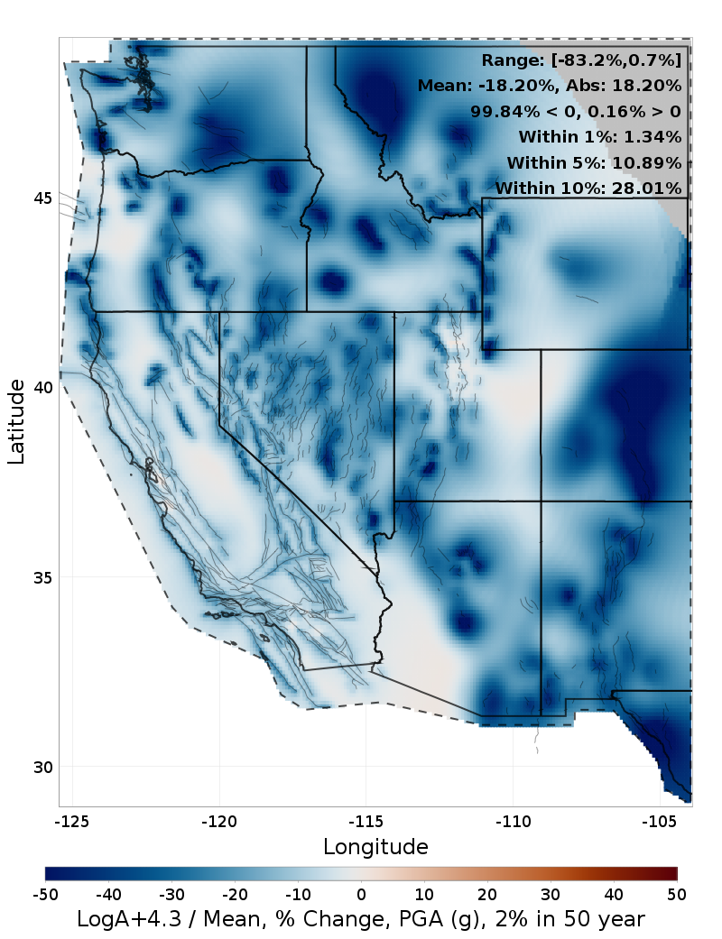 Percent Difference Map