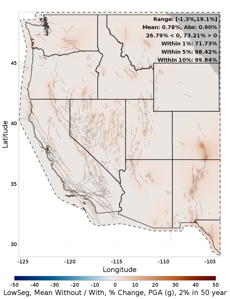 Percent Difference Map