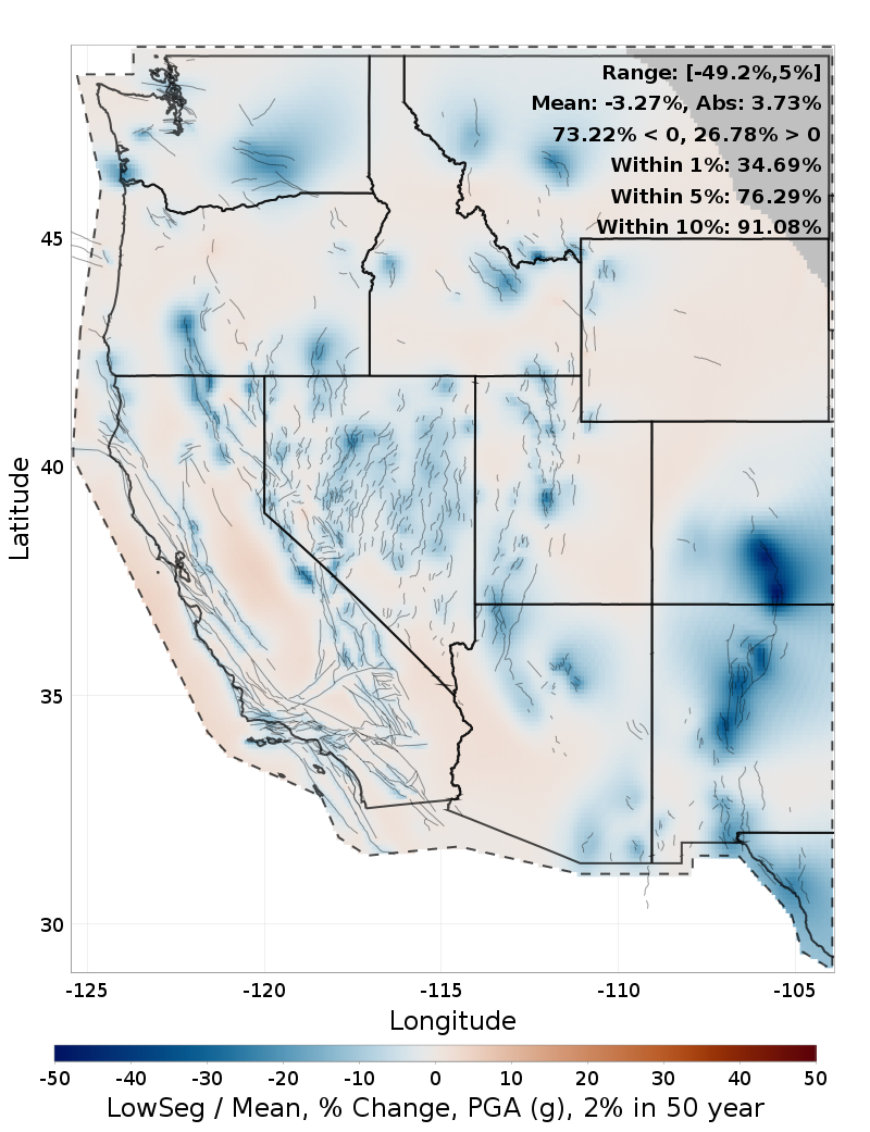 Percent Difference Map