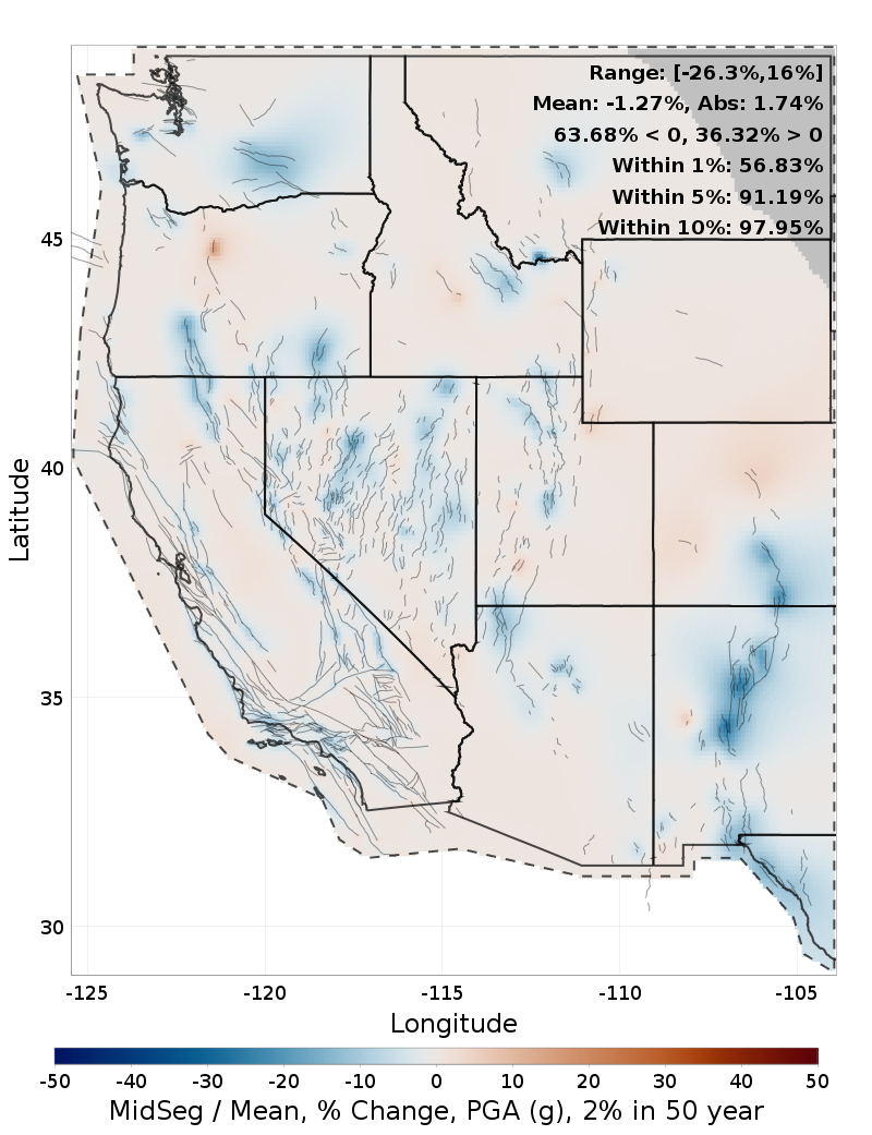 Percent Difference Map