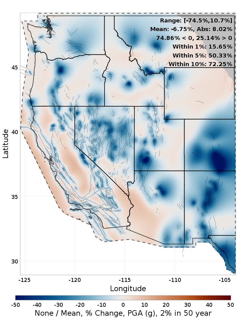 Percent Difference Map
