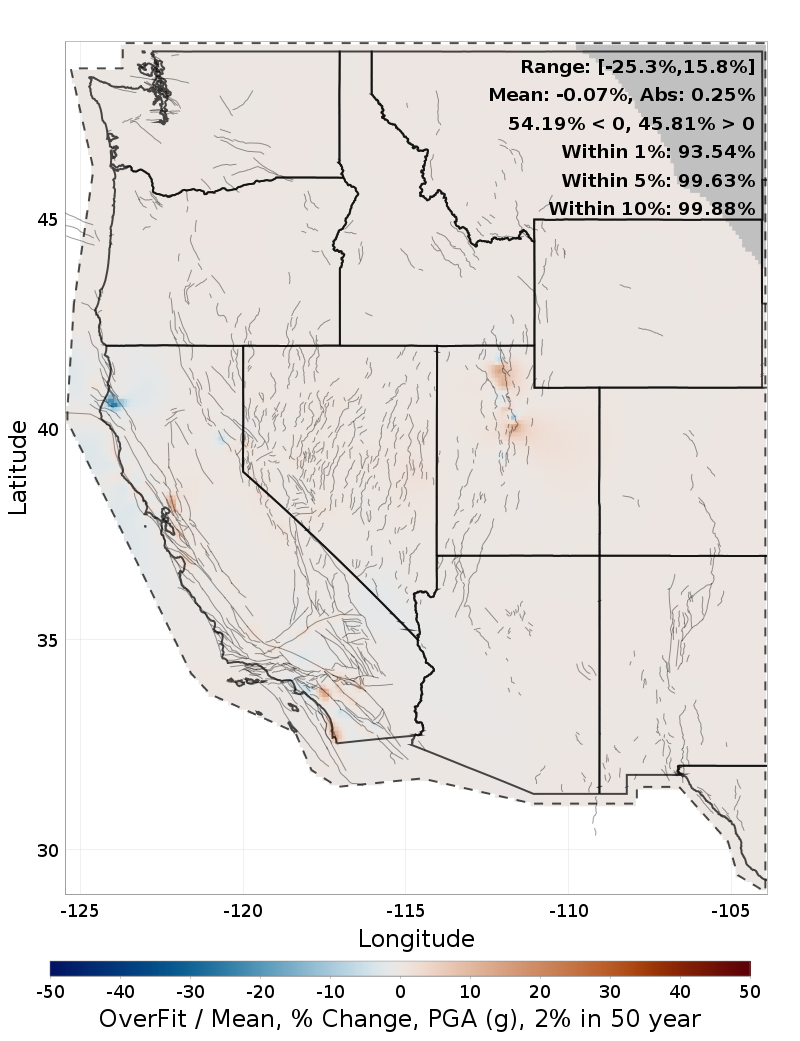 Percent Difference Map