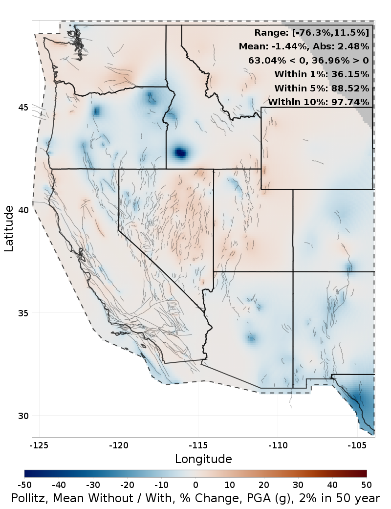 Percent Difference Map