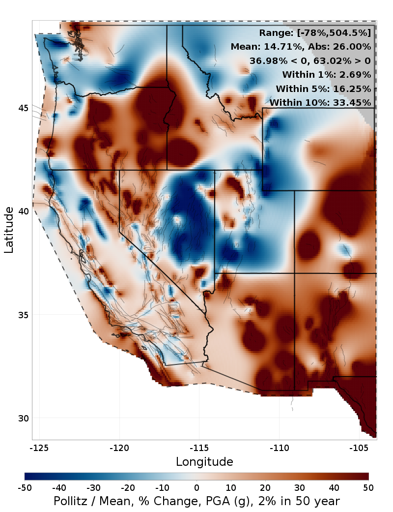 Percent Difference Map