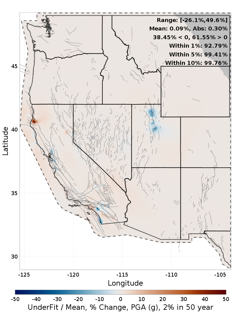 Percent Difference Map