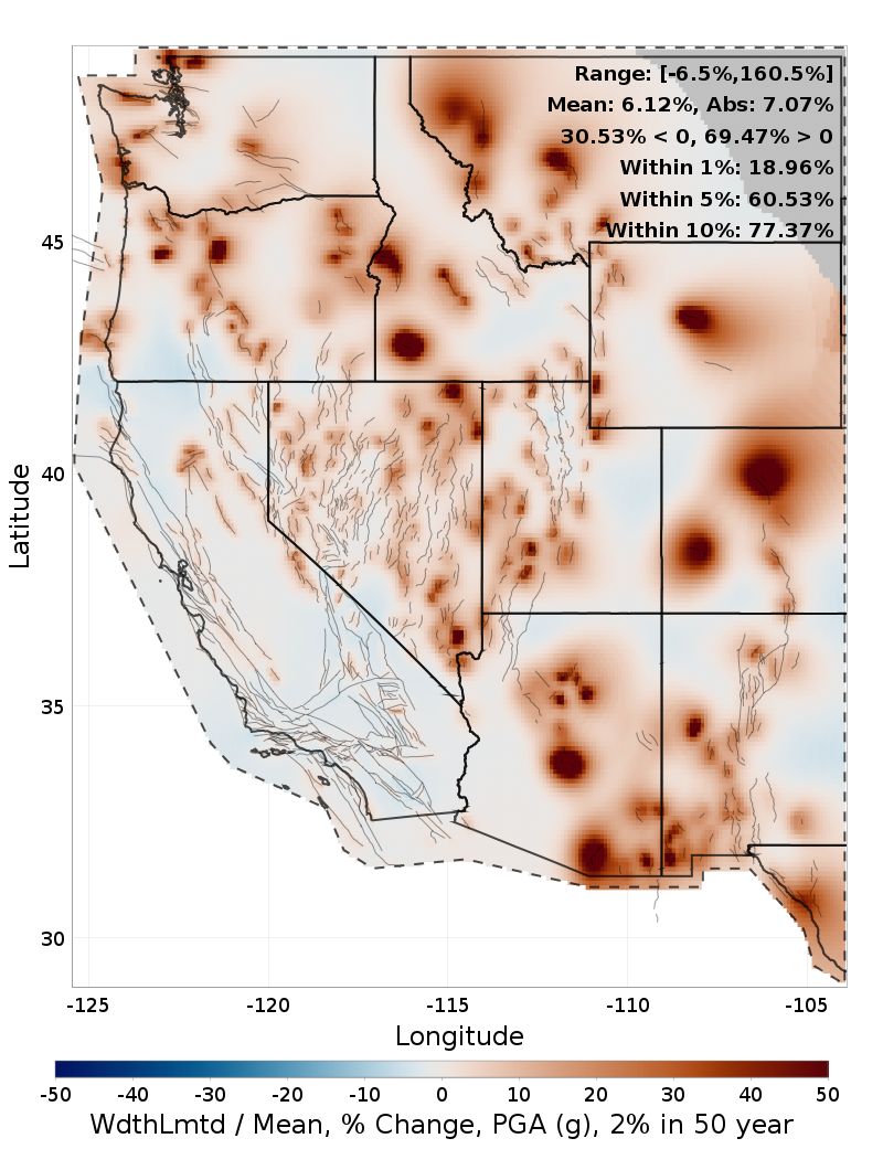Percent Difference Map