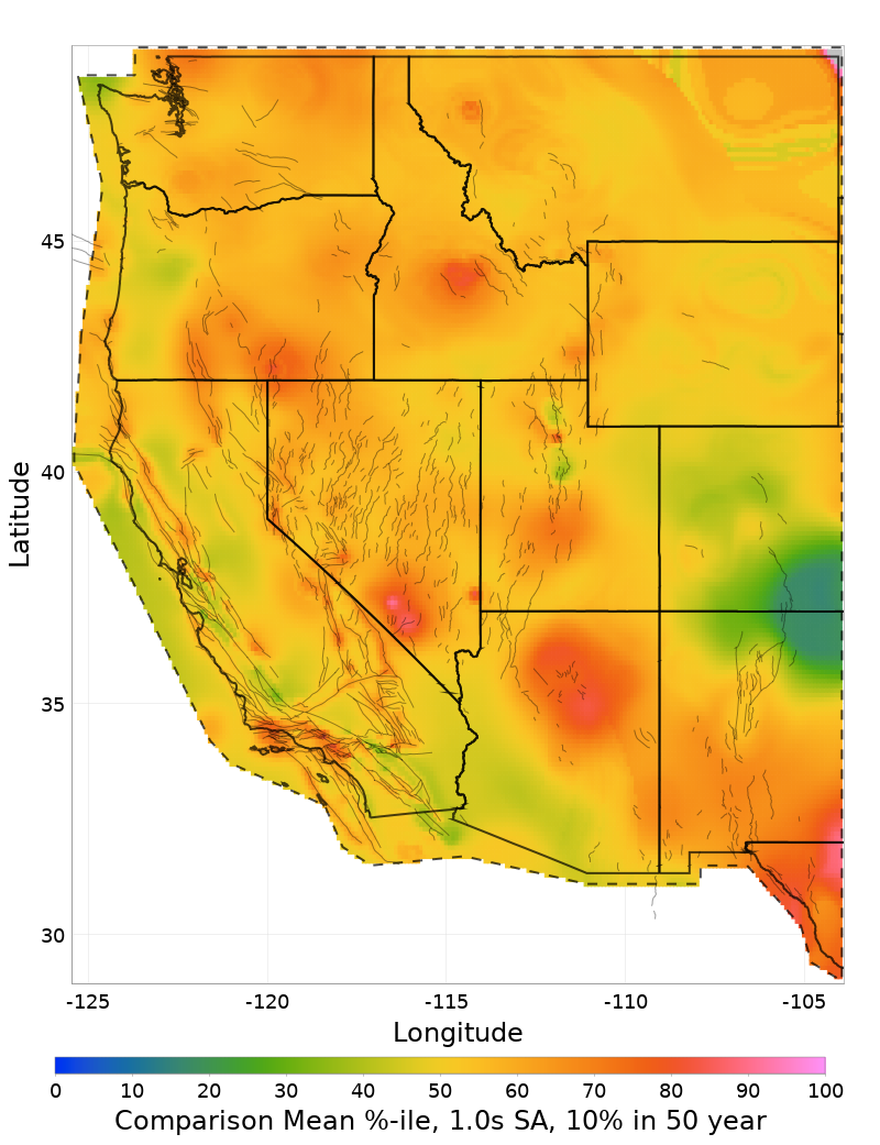 Mean Percentile Map