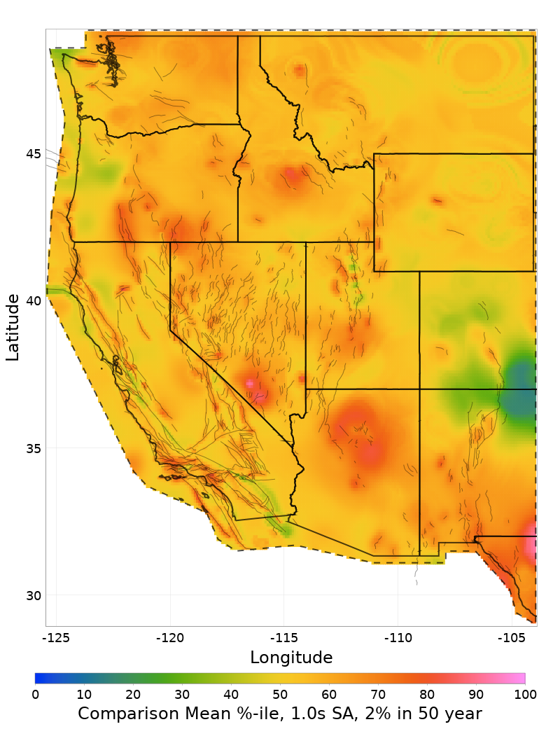Mean Percentile Map