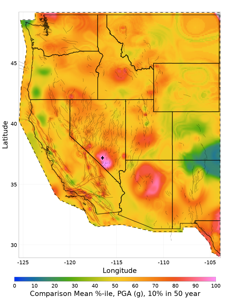 Mean Percentile Map