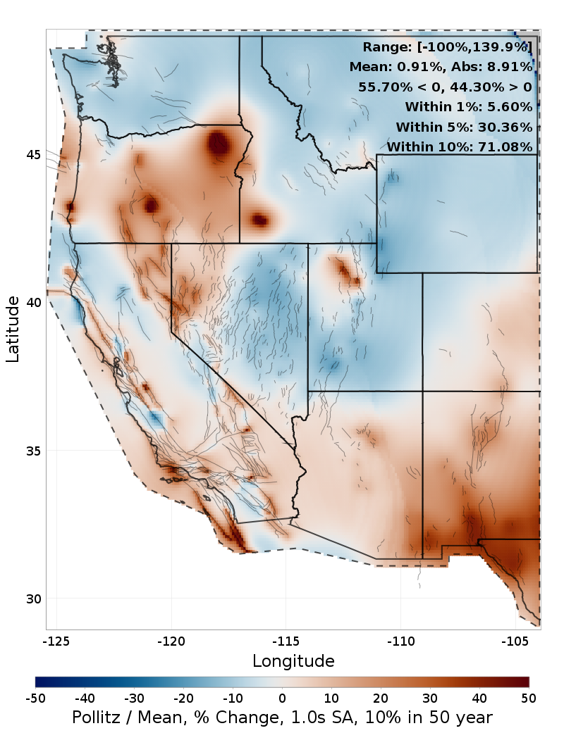 Percent Difference Map