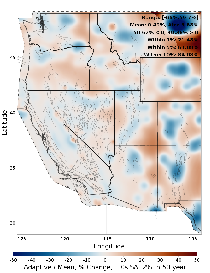 Percent Difference Map