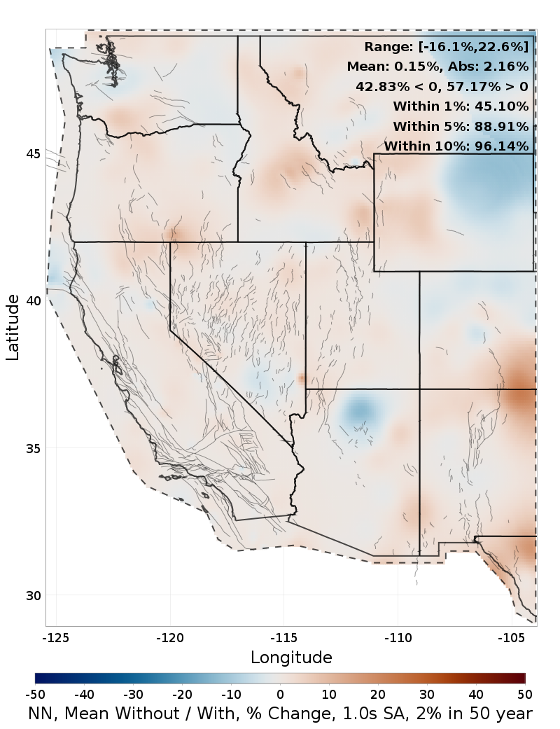 Percent Difference Map