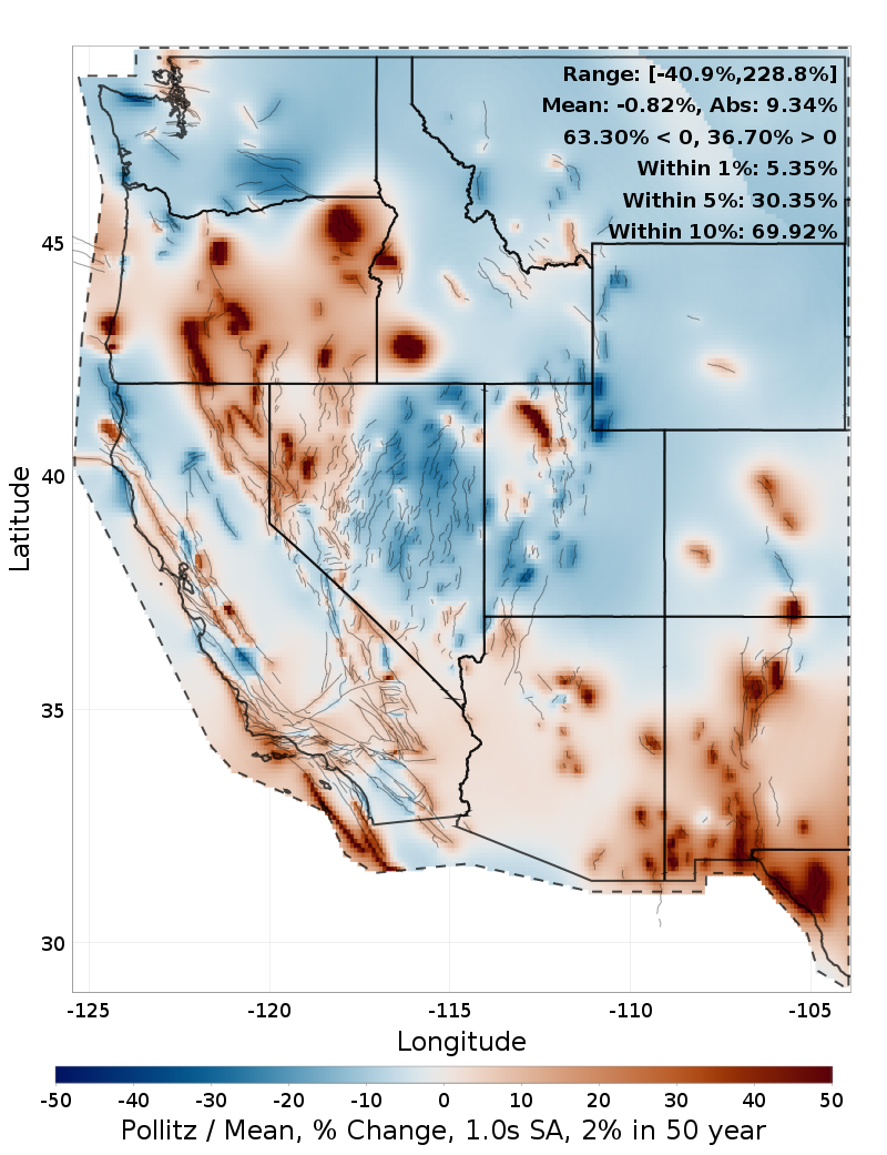 Percent Difference Map