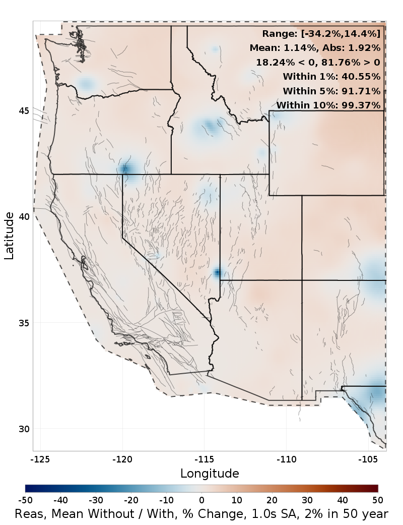 Percent Difference Map