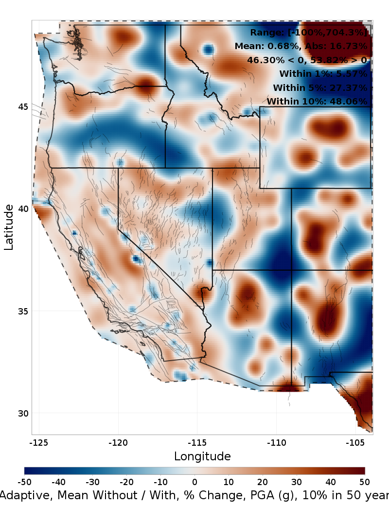 Percent Difference Map