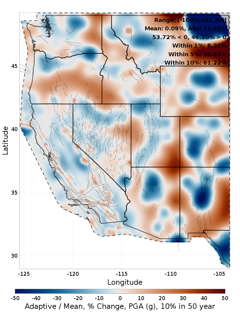 Percent Difference Map