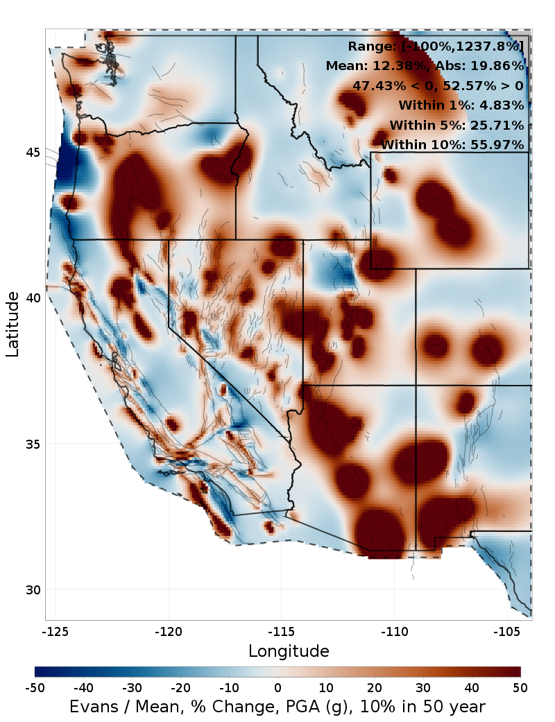 Percent Difference Map