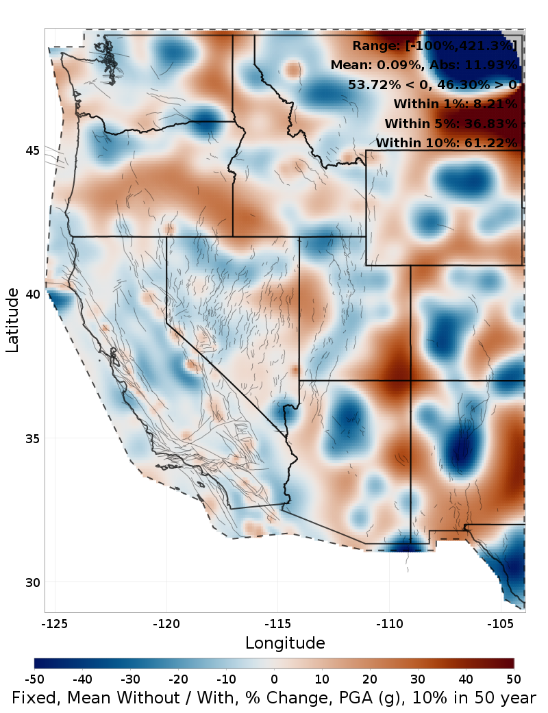 Percent Difference Map