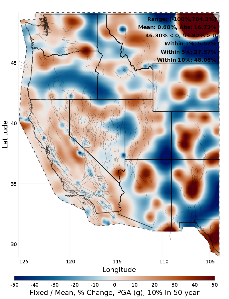 Percent Difference Map