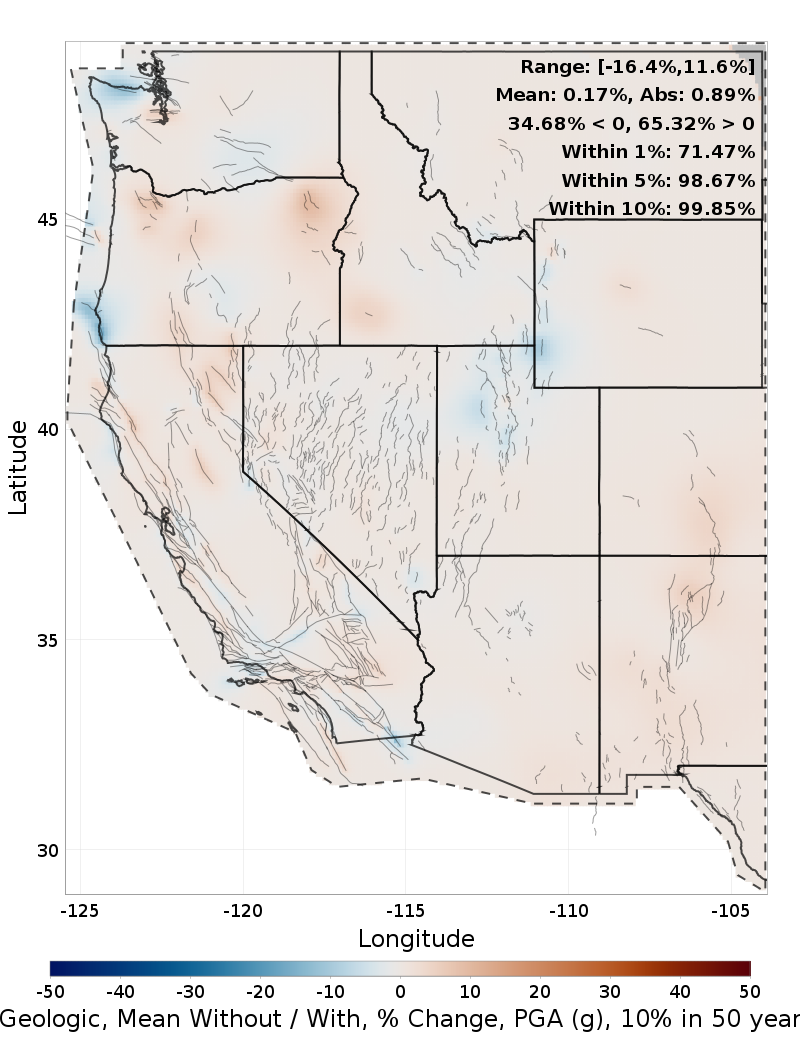 Percent Difference Map