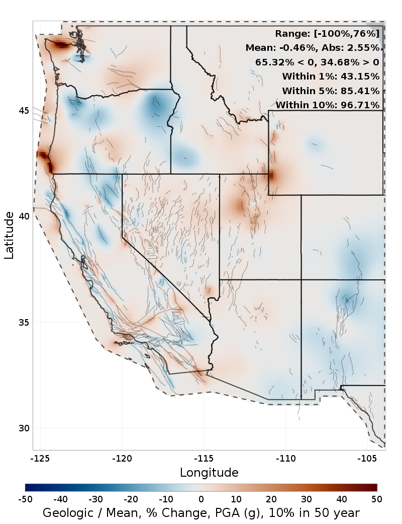 Percent Difference Map