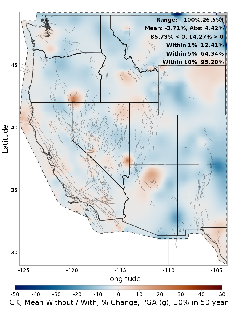 Percent Difference Map