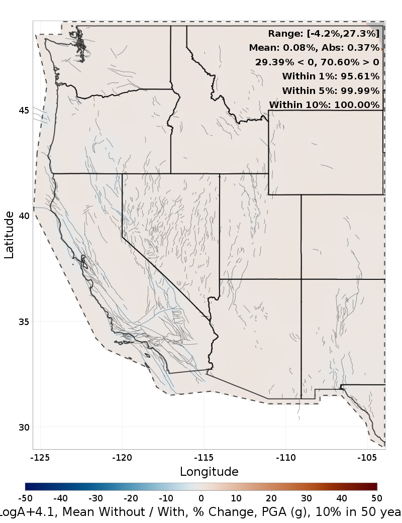 Percent Difference Map