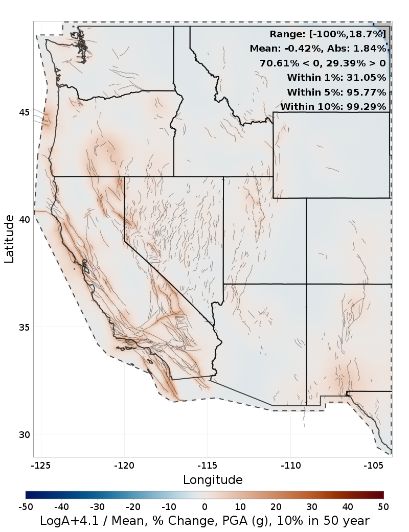 Percent Difference Map