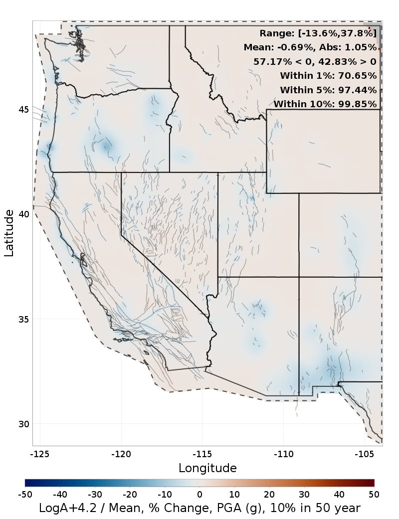 Percent Difference Map