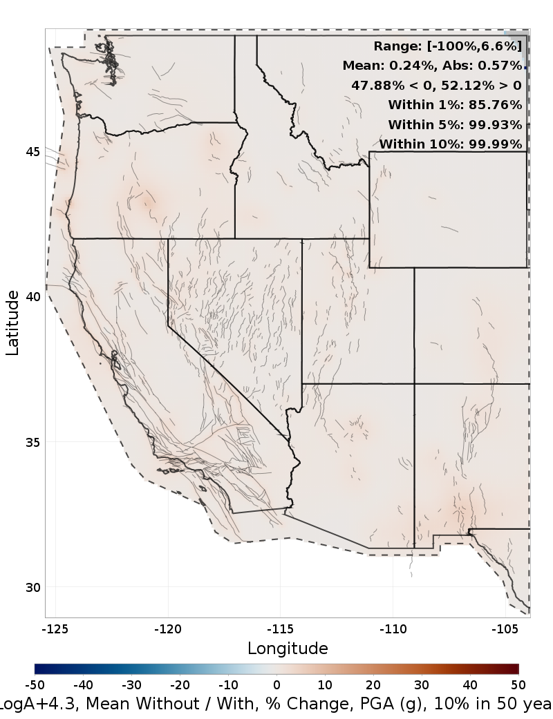 Percent Difference Map