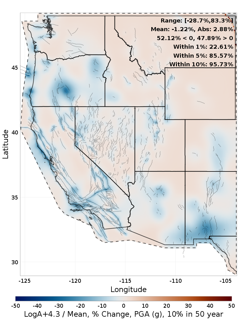 Percent Difference Map