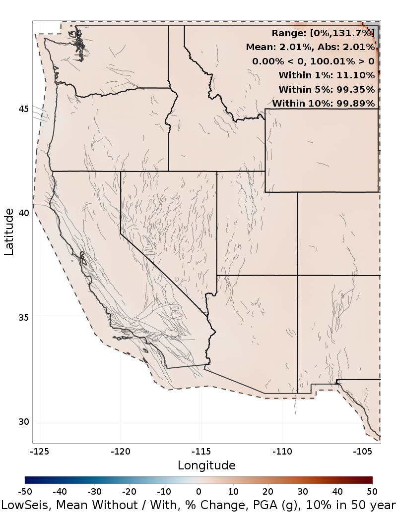 Percent Difference Map