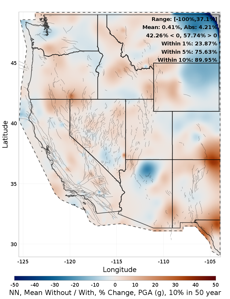 Percent Difference Map