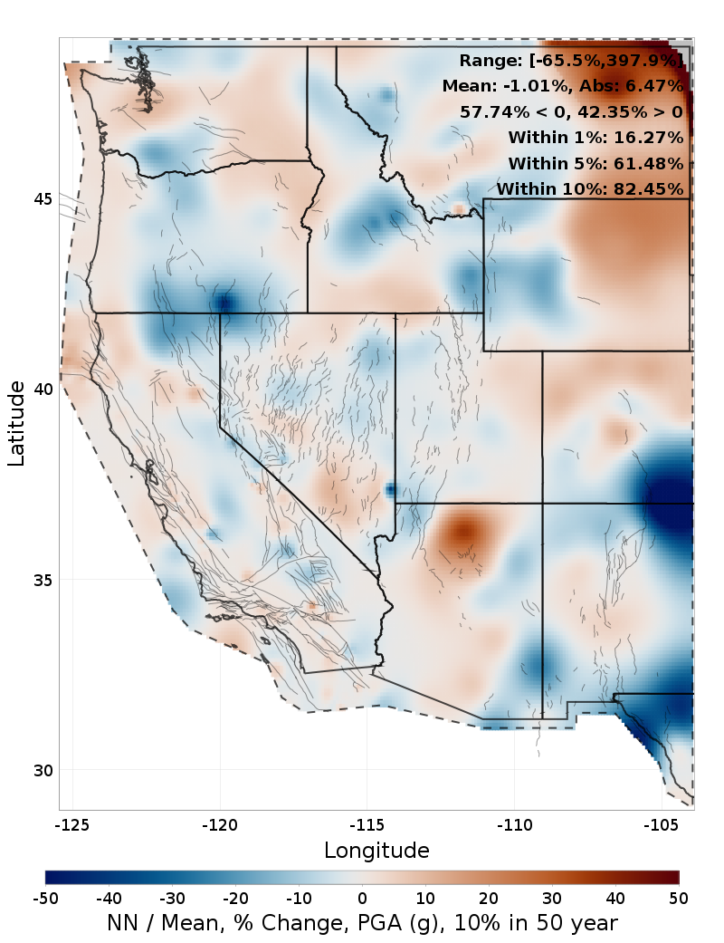 Percent Difference Map