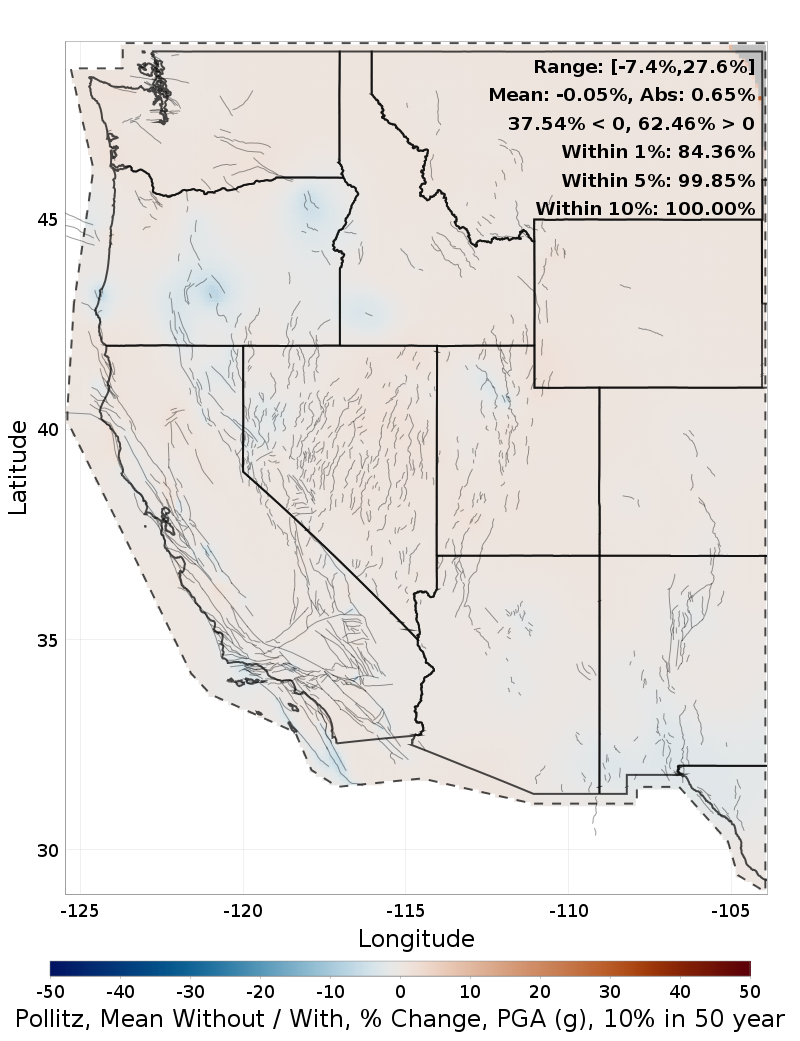 Percent Difference Map