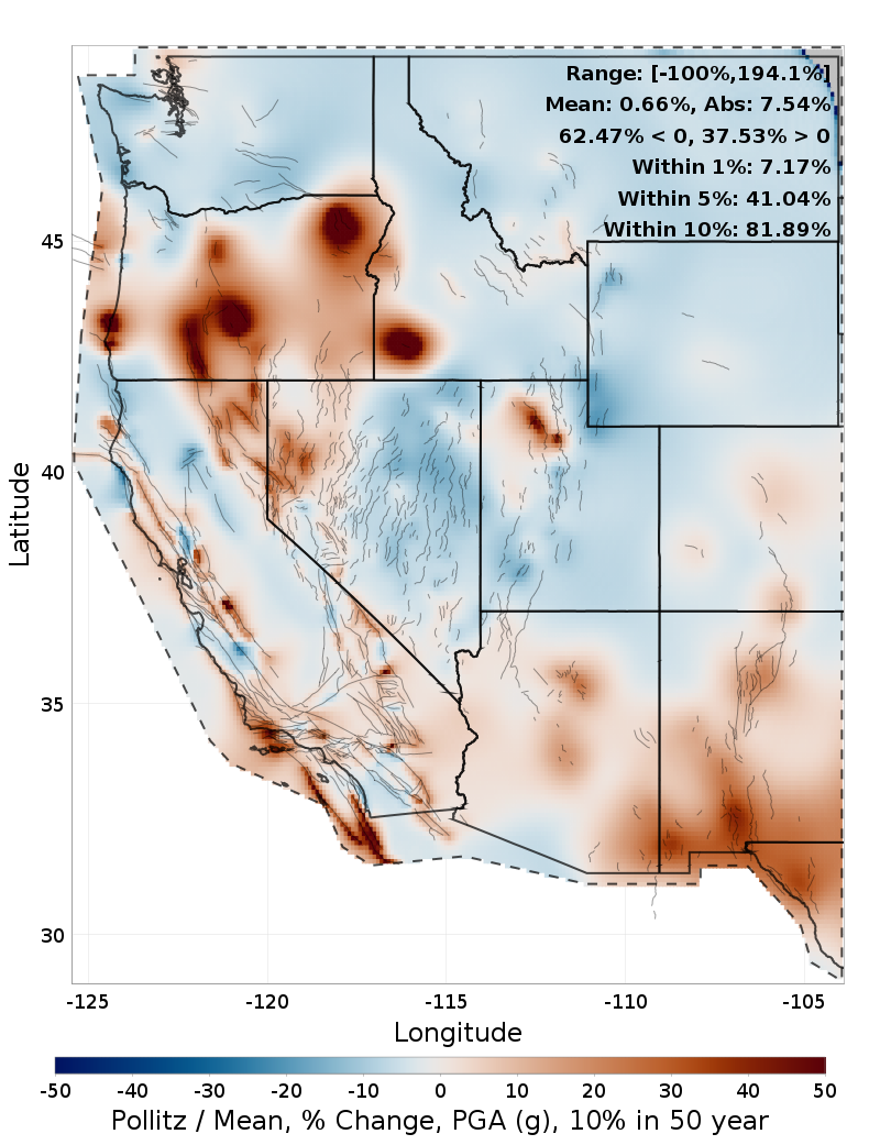 Percent Difference Map