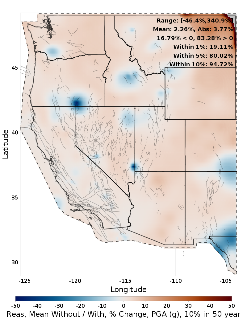 Percent Difference Map