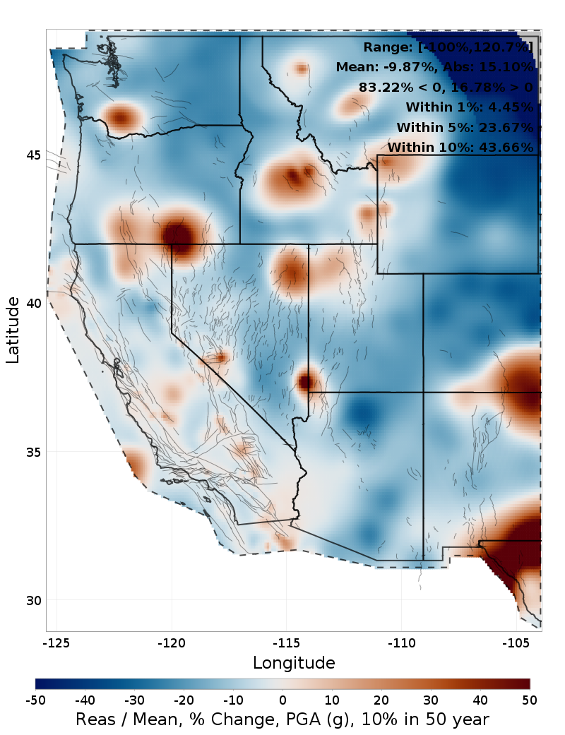 Percent Difference Map
