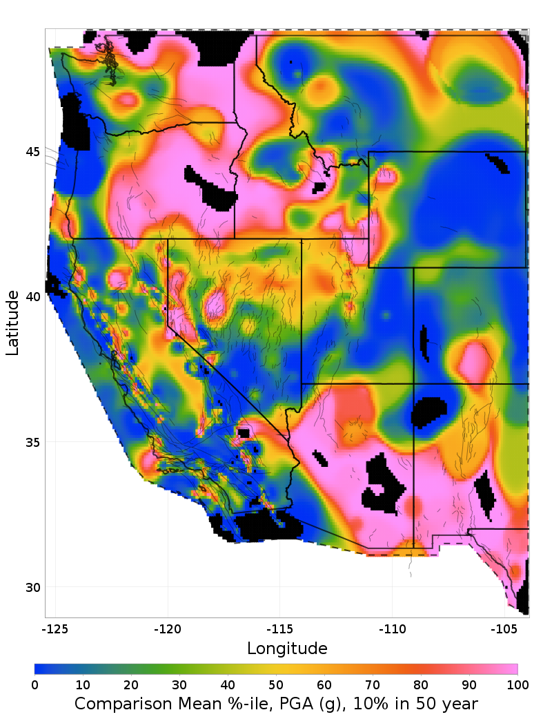 Mean Percentile Map