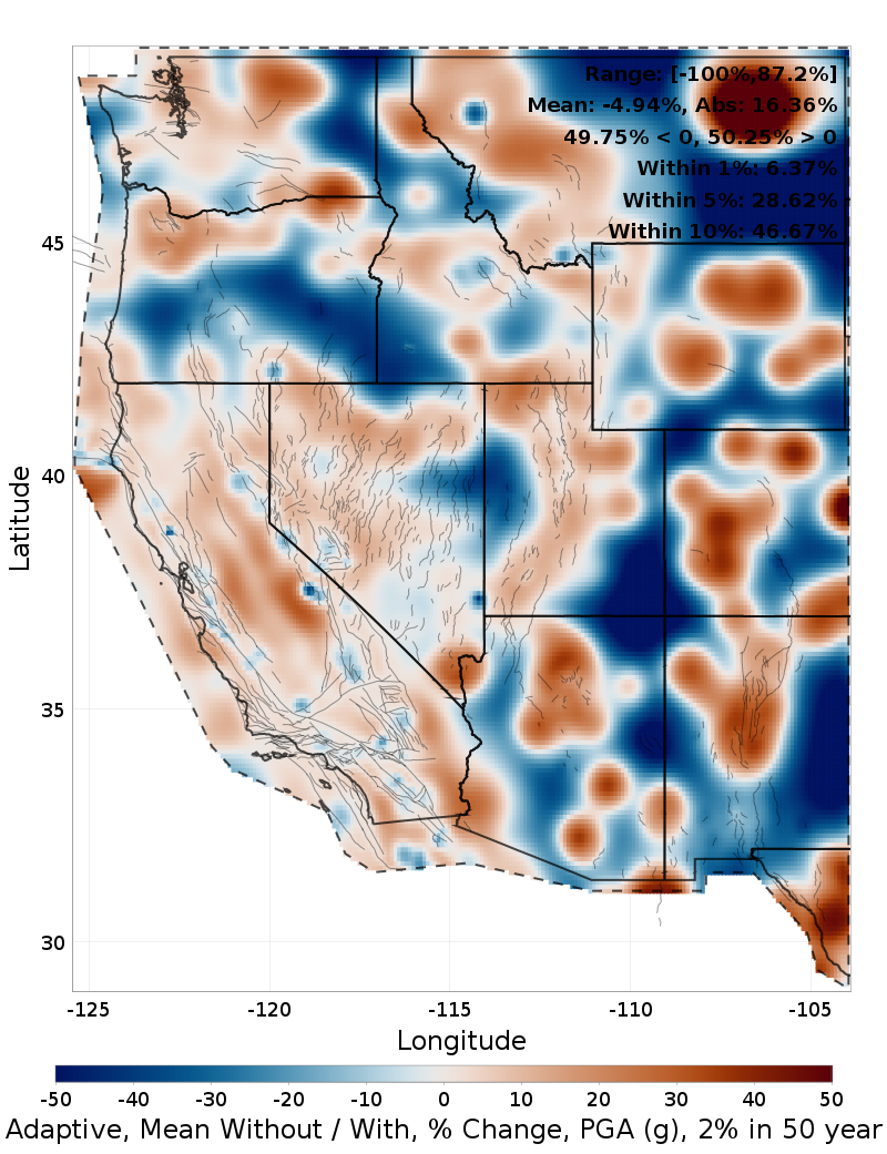 Percent Difference Map