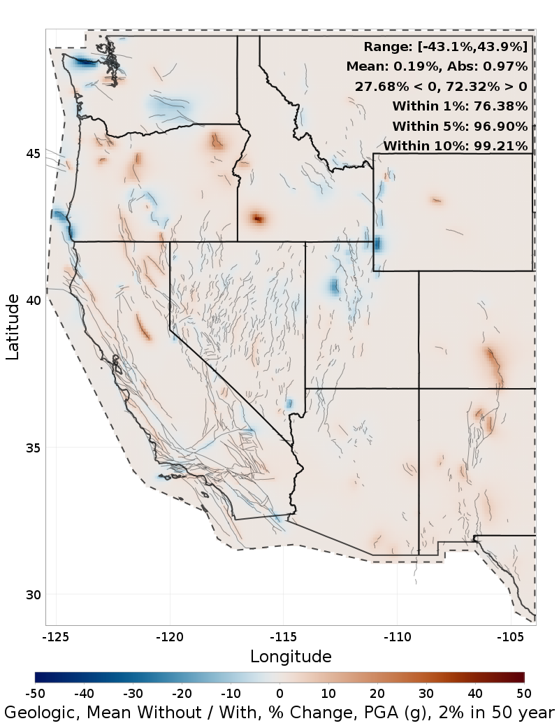 Percent Difference Map