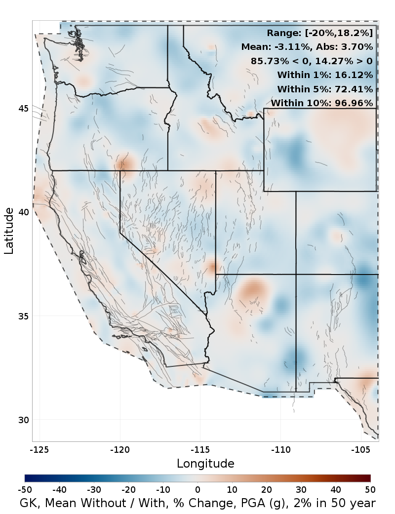 Percent Difference Map