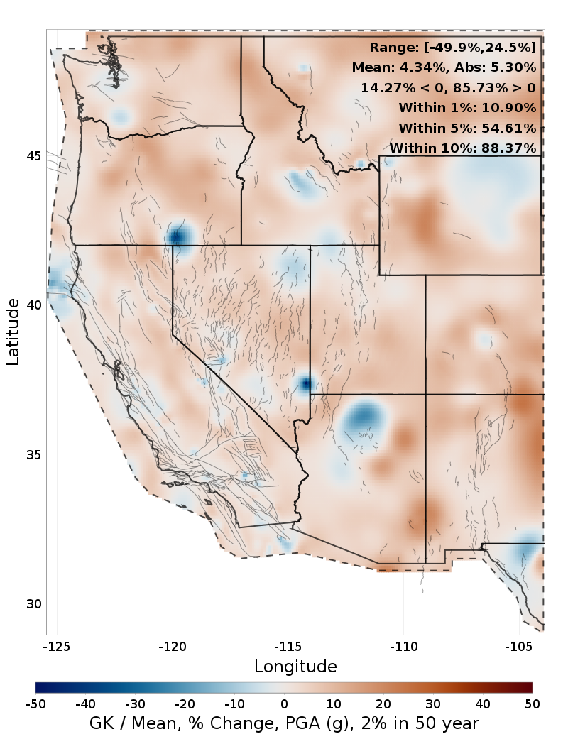 Percent Difference Map